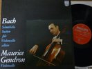 MAURICE GENDRON / BACH the cello suites / PHILIPS