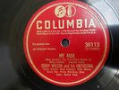 Teddy Wilson Billie Holiday Can't He'p Lovin' Dat Man/ My Man Columbia 36113 78