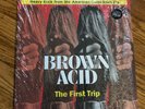 Brown Acid First Trip LP Colored Vinyl Psych Rock Compilation Heavy Josefus