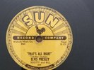 Elvis Presley Original Sun 78s (shellac)