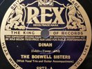 1936 Jazz/Pop 78rpm THE BOSWELL SISTERS ?– Dinah / It Don't Mean A Thing  *HEAR