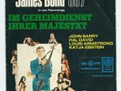 007 / Bond / John Barry / On Her Majesty's ... Im Geheimdienst ... German EP
