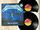 METALLICA Ride The Lightning 2 LP 45 RPM Vinyl 1987 Limited Edition MFN 27 DM
