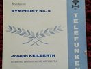 KEILBERTH / Beethoven Symphony No.5, Telefunken SMA 2 FIRST LABEL 1M / 1M Stamp
