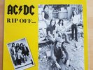 RARE AC/DC Rip Off Lp Vinyl acdc no Metallica black Sabbath NM condition