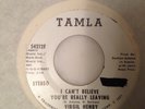 VIRGIL HENRY - I CAN'T BELIEVE YOU'RE REALLY LEAVING-MONO/STEREO. TAMLA T 54212