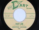 Blues 45 - Lightnin' Hopkins - Mary Lou/Want To Go Home - Dart - mp3