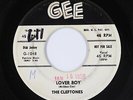 Doo-Wop R&B 45 - Cleftones - Lover Boy - Gee - mp3 - promo