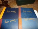 Four 78 RPM ADULT CONTENT PARTY RECORD ALBUMS - 10 Records - Excellent