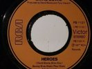 RARE UK HEROES WITH BRIAN ENO SPELLING CORRECTION NOT BRIEN ENC DAVID BOWIE 7