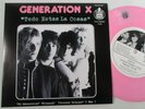 Generation X  Todo Estas La Costas EP Pink Wax 100 Made Poster PUNK Empire IDOL