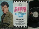 Elvis Presley - Spinout / All That I Am - USA 45 + RARE Watch For PS