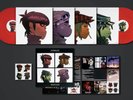 GORILLAZ 'DEMON DAYS' 2xLP RED VINYL PRESSING BY VINYL ME PLEASE LIMITED EDITION