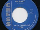 Larry Williams * Oh Baby * US Chess 45 Mod RNB Dancer 1960 EX