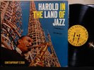 HAROLD LAND In The Land Of Jazz LP CONTEMPORARY C3550 MONO DG 1958 Jazz Promo