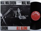 MAL WALDRON All Alone GLOBE LP VG++ japan