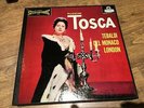 LONDON OSA 1210 FFSS BlueBack WB Puccini Tosca Tebaldi LP Records NM