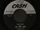 JESSE BELVIN & GROUP: Beware / Dry Your Tears 45 (black lbl) Vocal Groups