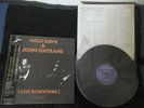 Miles Davis & John Coltrane Live in New York Japan Vinyl LP OBI Bill Evans Jazz