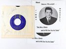 Rockabilly 45 - Jimmy Woodall & Tarpins - Uncle Sam's Call - Jem - VG+ autograph