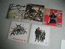 BUNDLE OF 5 x LP STIFF RECORDS : KING KURT + THE POGUES + MADNESS + JOE CARRASCO