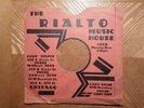 RIALTO MUSIC HOUSE 78-RPM-  NO RECORD-SLEEVE-ONLY /VG /1920S  CHICAGO,IL