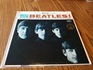 MEET THE BEATLES LP CAPITOL ST 2047 REISSUE LIME GREEN LABEL VG+/VG+