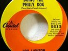 LOU LAWTON northern soul 45 DOING THE PHILLY DOG b/w I AM SEARCHING   JF 670