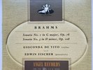 DE VITO / FISCHER - Brahms Son No 1 & 3 - Lexington LEXC 1024