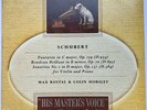 RARIETY  ROSTAL / HORSLEY  Schubert Sonatas Vln & Pno- HMV CLP 1112/13  RARIETY