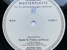 RARE FACTORY SAMPLE  MAX ROSTAL Sonatas Ravel / Mihalovici - DGG 18520 RARIETY
