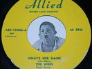Doo Wop 45 THE VIBES You Are / What's Her Name Allied