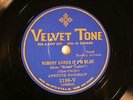 JAZZ ANNETTE HANSHAW Nobody Cares If I'm Blue VELVET TONE 2196
