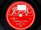 276g5.  Howlin' Wolf - Passing By Blues & Crying at Daybreak - RPM 340