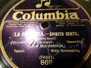 Signed 1909 ODEON John McCormack FAVORITA SPIRTO GENTIL/ Landon RONALD O LOVELY