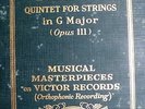 1932 BRAHMS Quintet in G Maj Op 111  BUDAPEST String Quartet Hans MAHLKE M-184