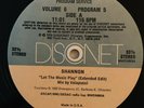 Disconet Volume 6 Program 5 Vinyl Record 116 122 BPM Shannon Let the Music Play