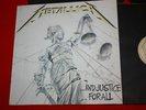 Metallica - And Justice for all / DoLP+2xOIS. D / 88. Cover: VG+. Record: VG(+).