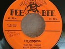 DEL VIKINGS Kripp Johnson I'M SPINNING Fee Bee FB-218 Label Doo-Wop 1957