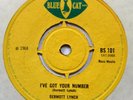 DERMOTT LYNCH: I'VE GOT YOUR NUMBER/HOT SHOT (BLUE CAT)