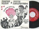JESPER KLEIN & JYTTE ABILDSTRØM Je Taimer... Danish 45PS 1975 Serge Gainsbourg.