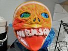 Black Moth Super Rainbow CJ Mask & Orange Marbled, Lenticular cover CJ Vinyl