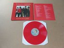 TELEVISION Adventure ELEKTRA 1978 RED VINYL UK 1ST PRESSING LP & INSERT K52075