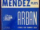 RAFAEL MENDEZ Plays Arban Trumpet Studies Etudes Solo LP PRIVATE Carl Fischer EX