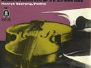 BACH Sonata & Partita 3 for Violin Solo HENRYK SZERYNG Odeon O-80755 Green EX