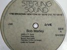 BOB MARLEY Live LP MINT 2X ACETATE 2001 DEFINITIVE REMASTERS PRESSING