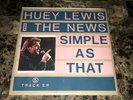 Huey Lewis and the News Sealed Limited Edition Vinyl EP Record Simple As That