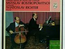 ROSTROPOVICH RICHTER - BEETHOVEN cello/piano sonatas PHILIPS HI-FI stereo 2xLPs