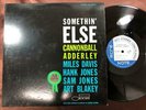 CANNONBALL ADDERLEY SOMETHIN' ELSE BLUE NOTE LNJ 80064 STEREO JAPAN Vinyl LP