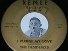 Chicago Doo Wop Soul 45 THE DESIDERO'S I Pledge My Love/ Flat Foot Charlie Renee